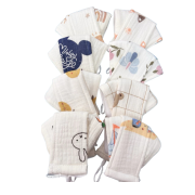 Khẩu trang muslin, cotton họa tiết xinh yêu cho bé nam và bé gái